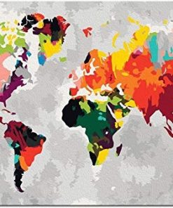 Worldwide Landscape Paint By Number