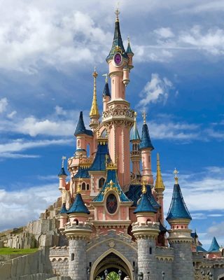 Disney Land France Paint By Number