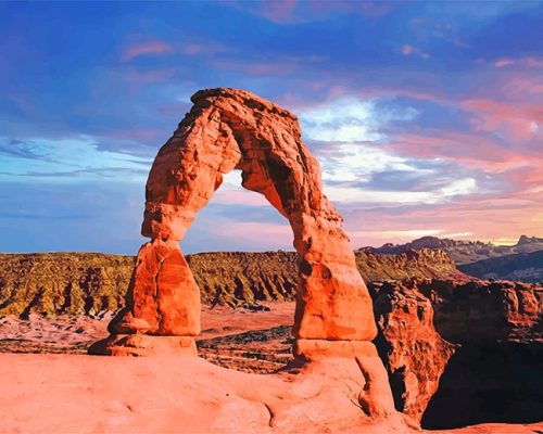 Arches National Park Paint By Number