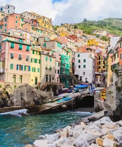 Cinque Terre Paint By Number