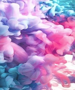 Colorful Smoke Paint By Number