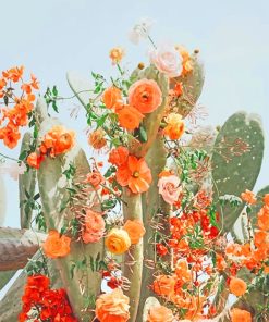 Cactus Flower Paint By Number