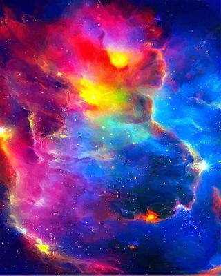 Colorful Universe Paint By Number