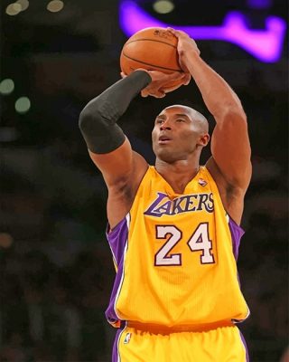 Kobe Bryant Player Paint By Number