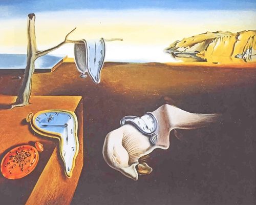 The Persistence Of Memory Paint By Number