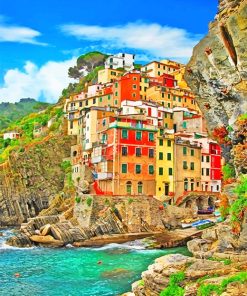 Manarola Italy Paint By Number