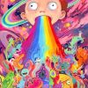 Morty Smith Rainbow Paint By Number