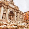 Trevi Fountain Rome Paint By Number