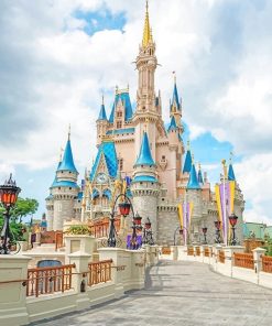 Cinderella Home Castle Paint By Number