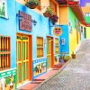 Colorful Guatapé Colombia Paint By Number