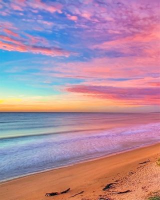 Colorful Beach Sky Paint By Number