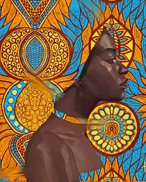 Contemporary African Art Paint By Number
