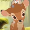 Disney Deer And Rabbit Paint By Number