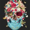 Flower Skull Paint By Number