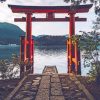 Hakone Shrine Japan Paint By Numbers