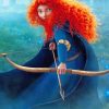 Merida Disney Princess Paint By Number