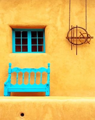 Traditional Place Santa Fe New Mexico Paint By Number