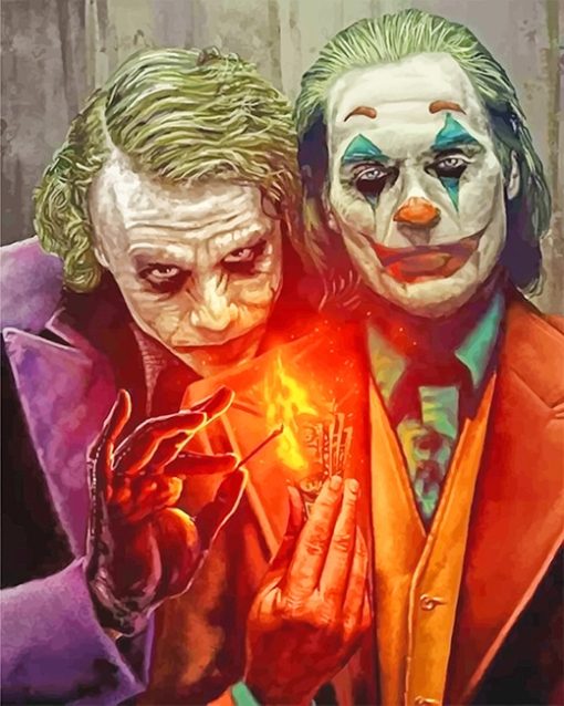 Two Jokers Paint By Number