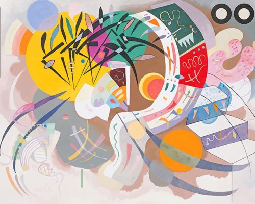 Wassily Kandinsky Dominant Curve Paint By Number