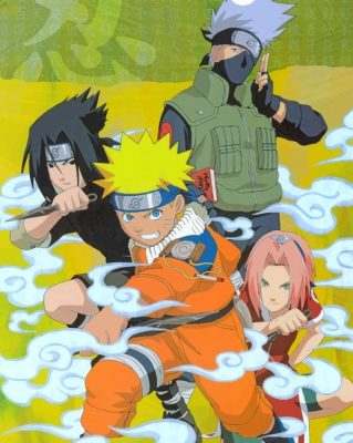 Naruto Sasuke Itachi Sakura kakashi Paint By Number