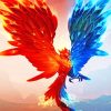 Phoenix Rising From Ashes Paint By Number