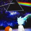 Pink Floyd Rick And Morty Paint By Number