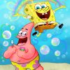SpongeBob & Patrick Paint By Number
