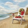 Beach Christmas Chair paint by number