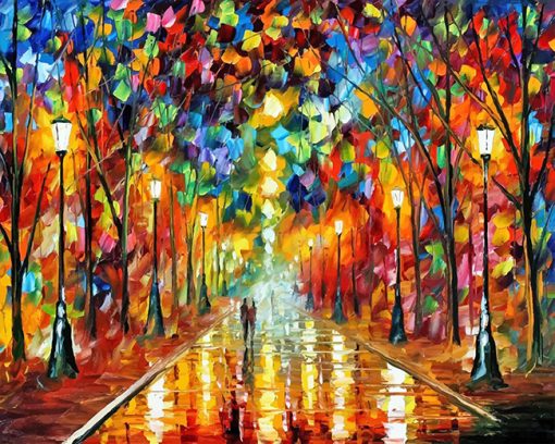 Rain Of Love By Leonid Afremov Paint By Number