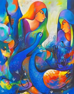 Abstract Women Paint By Numbers