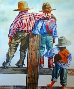 little-cowboys-paint-by-numbers