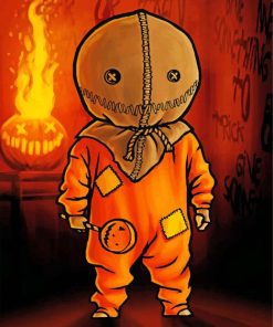 sam trick r treat Paint by numbers