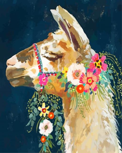 aesthetic-llama-paint-by-number