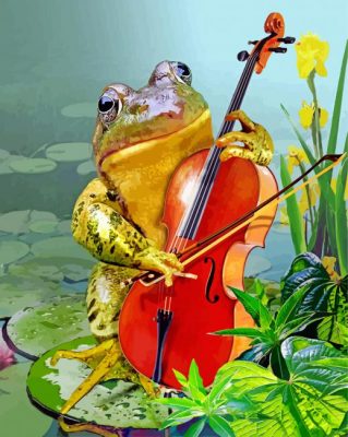 frog-playing-the-violin-paint-by-numbers