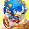 Sonic The Hedgehog Character Paint By Numbers