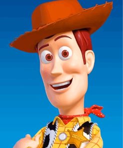 Sheriff Woody Paint by numbers