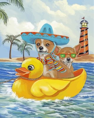 mexican-chihuahuas-paint-by-numbers