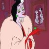 Disney Cruella De Vil Paint by numbers