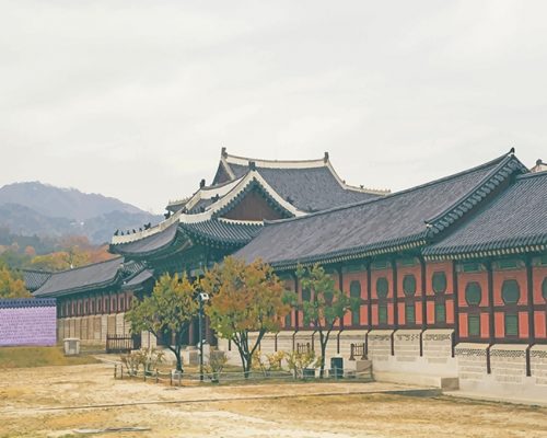 Gyeongbokgung-Palace-South-korea-adult-paint-by-numbers