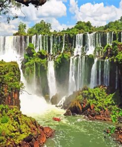 Iguazú-Falls-argentina-paint-by-numbers