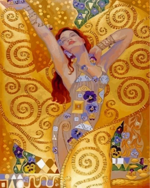 Woman By Klimt