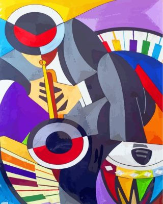 man-playing-music-paint-by-numbers