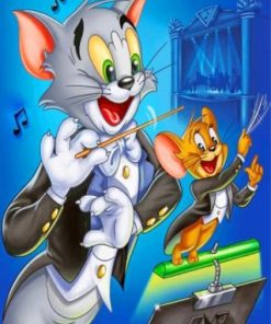 Tom And Jerry Paint by numbers