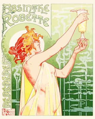 Absinthe Robette paint by numbers