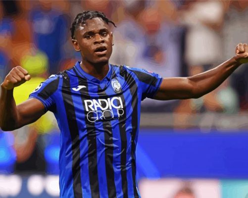 Duvan Zapata paint by numbers