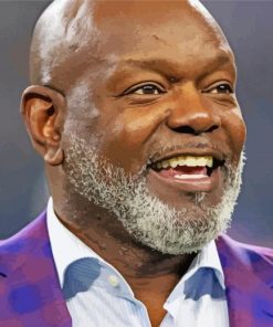 Emmitt Smith Former American Football Paint By Number
