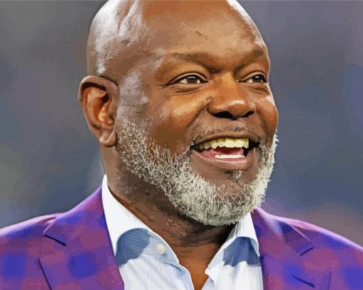 Emmitt Smith Former American Football Paint By Number