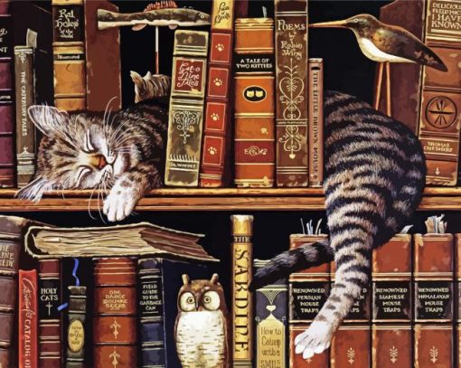 Literature Cat paint by numbers