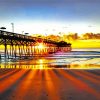 Myrtle Beach South Carolina At Sunset paint by numbers