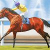 Racehorse Art paint by numbers